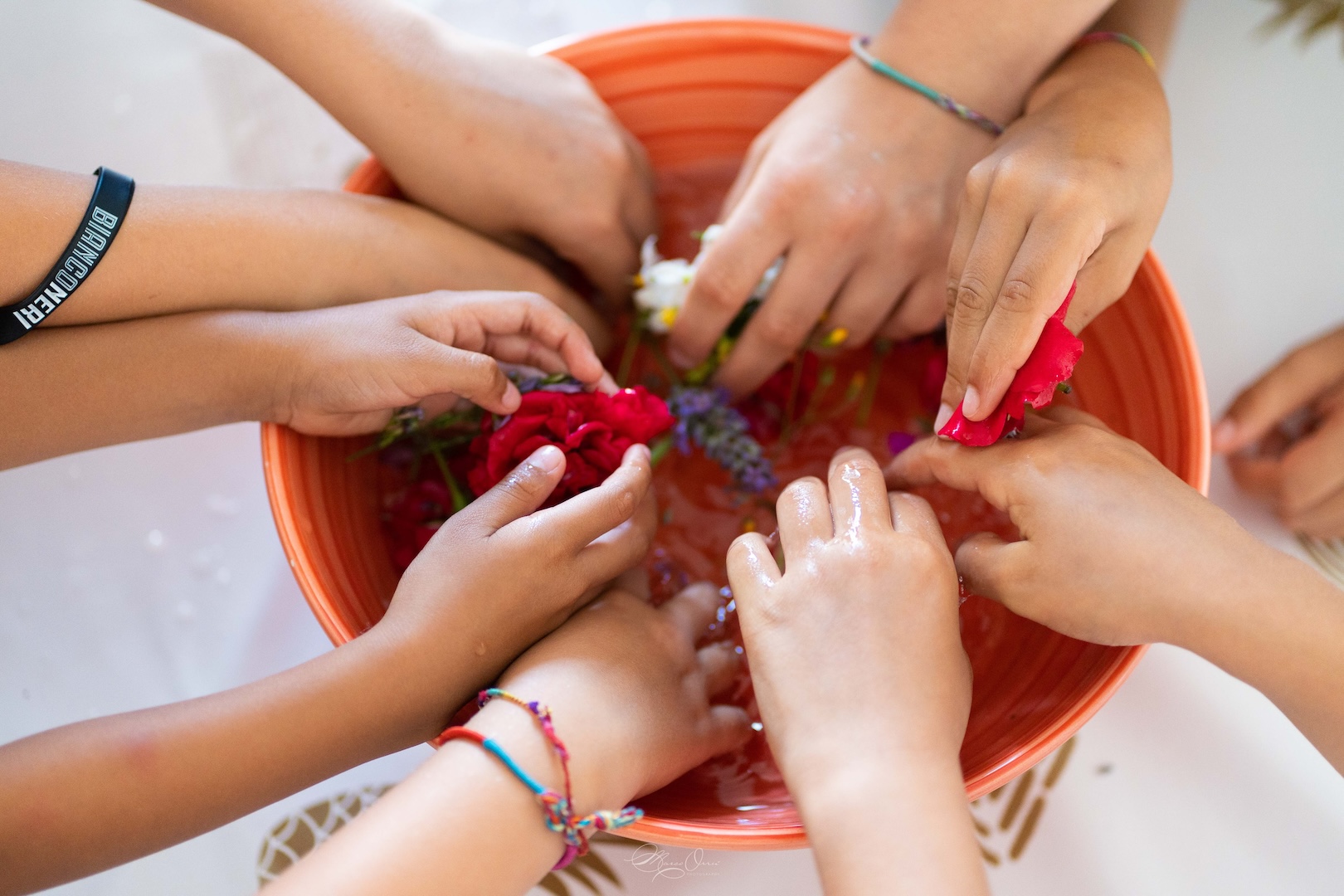 children-hands-school-work