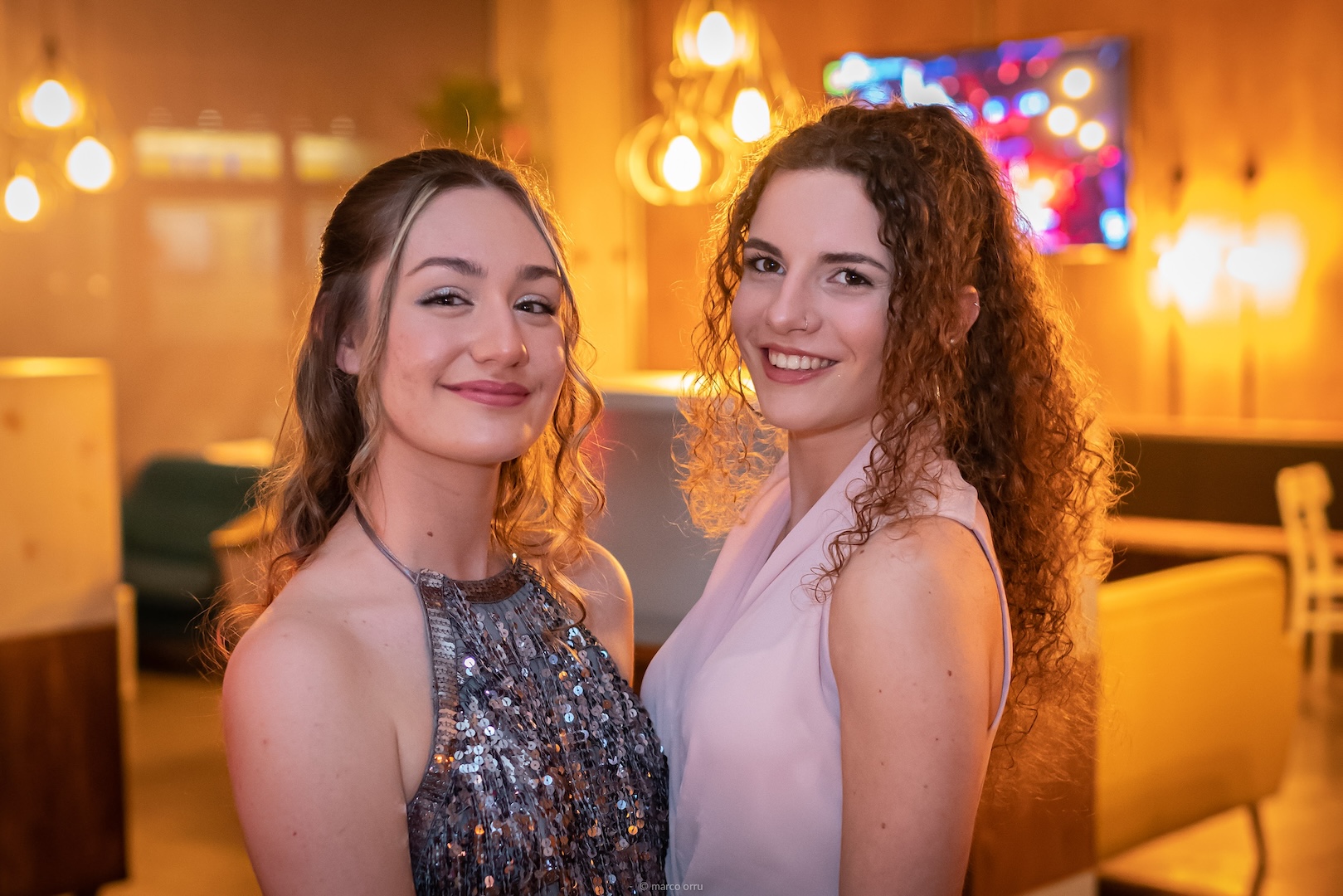 two-girls-smiling-at-a-18th-birthday-party